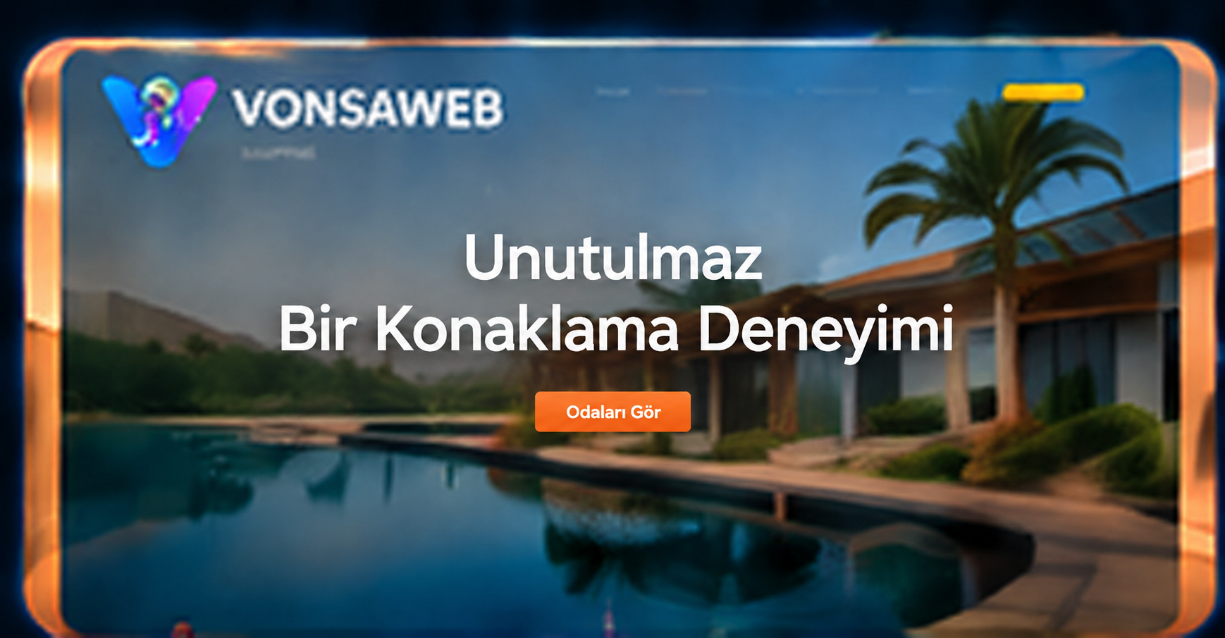 Otel web sitesi örneği