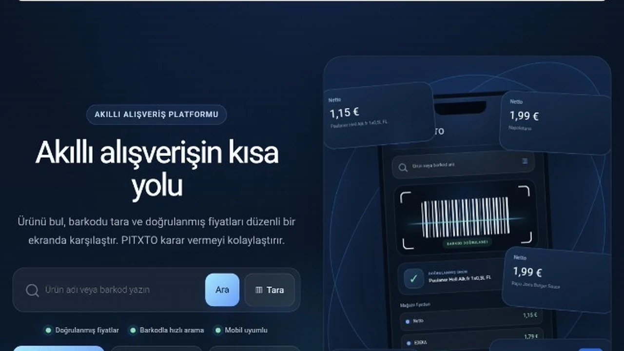 PITXTO güncel masaüstü site görünümü
